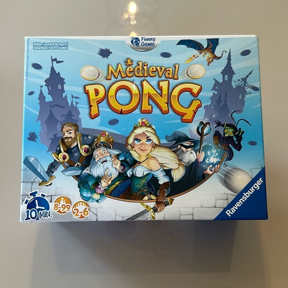 Medieval pong Ravensburger game FRENCH